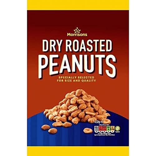 M DRY ROASTED PEANUTS 450G