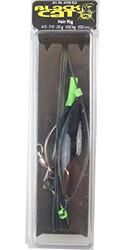 Black Cat Hair rig Waller montaggio 4/0, Waller