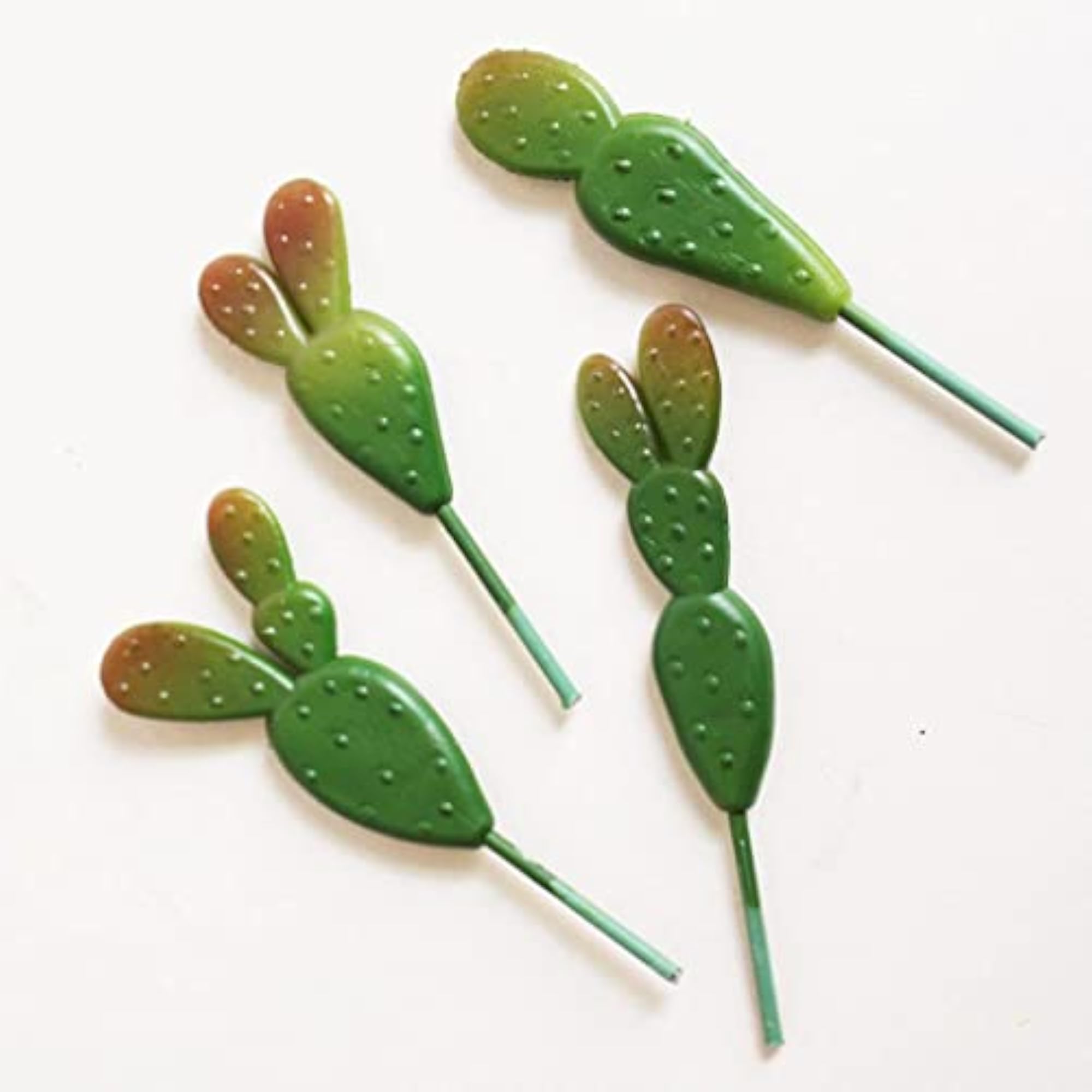 Artificial Succulent Plant Cactus Home Decor, 4 Pieces