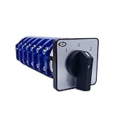 BIK LW26-160/6 Universal Transfer Cam Switch Six Wire Mains Power Generation Dual Power Switching Motor Reverse Rotation Knob 160A