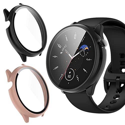 2 Pezzi - Cover per Amazfit GTR Mini + Pellicola