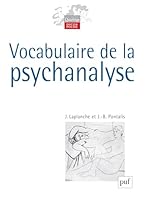 Vocabulaire de la Psychanalyse 2130418988 Book Cover