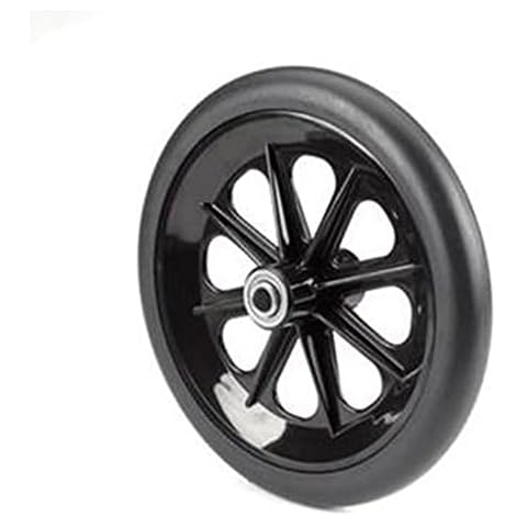 The Aftermarket Group Wheelchair Caster Assembly, 8-Spoke Rim, Black, 8" x 1", TAG265028 Cover