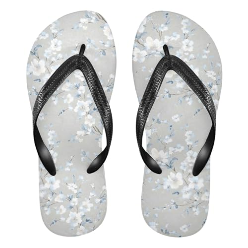 Flowers Floral Flip Flop Beach Summer Casual Sandal for Women & Men Shower Shoes 20860477