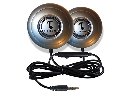 TOOKS Upgrade or Replacement Headphones with Inline Microphone, Volume Control and Music/Call Control | Fits All Audio Beanies and Headbands (See Our Newer Gen3 Ultra-Thin Version)