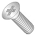 M8-1.25 x 30 mm Machine Screws/Phillips/Flat Head / 18-8 Stainless Steel / DIN965 (Carton: 250 pcs)