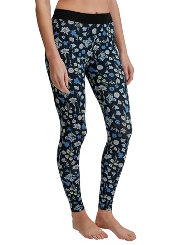 Leggings dames Calida en jersey de coton bio extensible à taille haute