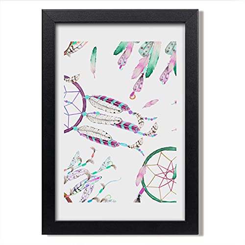 Tableau moderne 20x30 cm Tulup capteurs de rêves pour habiller facilement un mur blanc vide