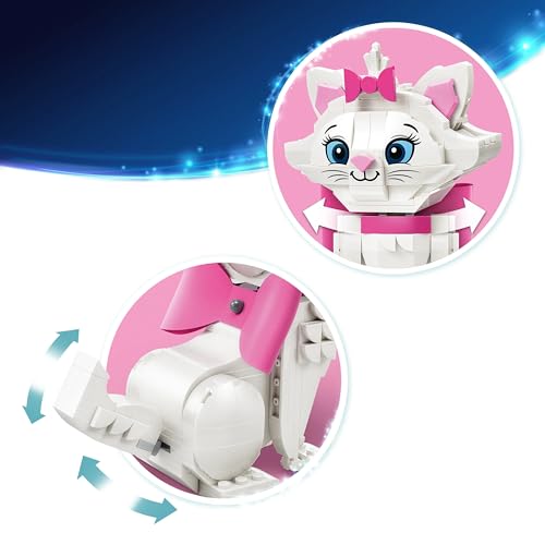 Image of LEGO ǀ Disney The Aristocats Adorable Marie - Animal Toy Building Set for Kids and Cat Fans - 43286
