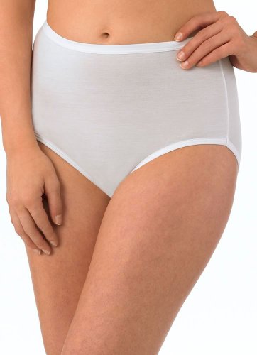 Image of Jockey Women's Underwear Supersoft Brief - 3 Pack, Swirl Flower Plum, 8