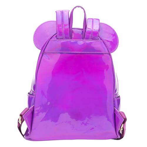 Loungefly Disney Mickey Mouse Holographic Series Womens Backpack - Amethyst2