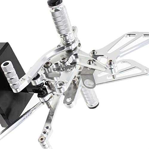 Pédale Repose-Pieds Moto CNC pour Résoudre le Glissement des Pieds sur SV650 GSXR