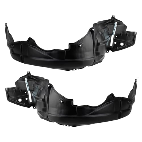 Image of TRQ Front Inner Fender Liner Set Compatible with 2014-2016 Scion tC SC1248111 SC1249111