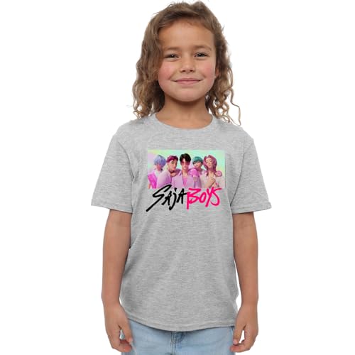 K-Pop Demon Hunters Saja Boys Photo Frame Kids T Shirt, White