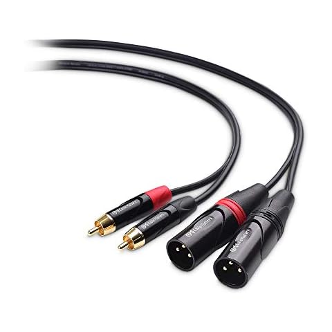 Cable interconexión doble RCA a XLR desbalanceado Cable Matters 1,8m Cover