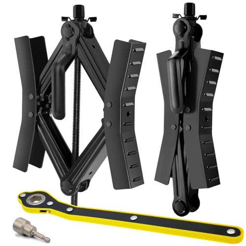 SIVIAS Camper RV Wheel Chock Stabilizer, Heavy Duty Tire Locking Chock RV Camper Accessories with...