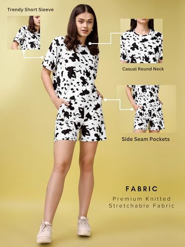 Image of PURVAJA Women's Mini Co-Ords (Rehaa-014-034)