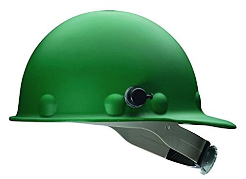 Fibre-Metal 280-P2AQRW74A000 P2A Hard Hat, Ratchet with Quicklok, One Size, Green
