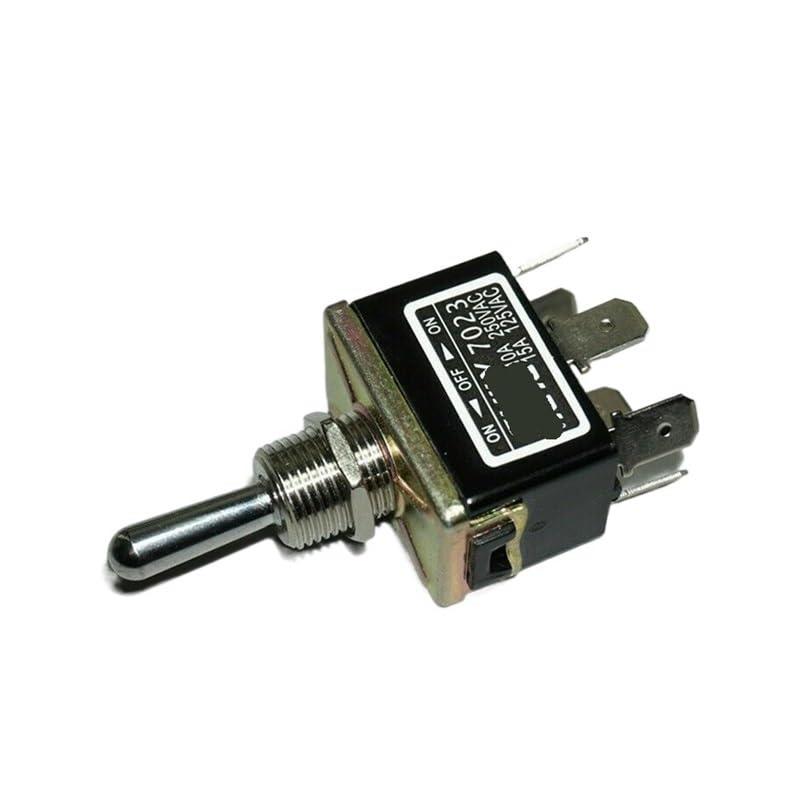 7023 Toggle Switch 10A250VAC 15A125VAC 6PIN ON/Off/ON Rocker Toggle Switch Three Position Switch 10A-15A AIQFTGSNS