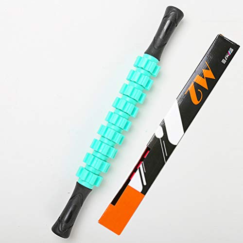 Healifty Rolo de massa muscular portátil de tecido profundo massagem corporal para pernas, pescoço,