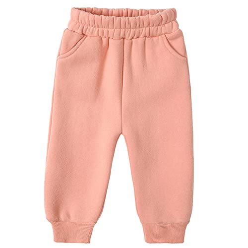 Image of Boys Girls Fall Winter Soft Fleece Lined 2 Piece Athletic Hoodie and Jogger Pants Tracksuit Set,18 Months-14 Years