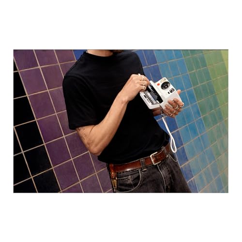 Appareil photo instantané Polaroid Now+ Génération 3 + Pack de films 8 photos Blanc