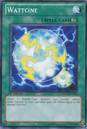 Amazon.com: Yu-Gi-Oh! - Wattcine - Duelist Revolution - #DREV-EN050 - 1st  Edition