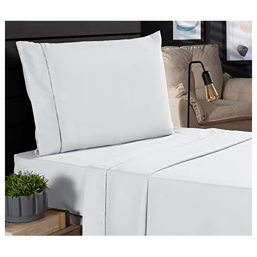 Jogo de Cama Classic Solteiro Percal 400 Fios Ponto Palito 03 Peças, Antiácaro, Anti-pilling com Toque Macio - Branco