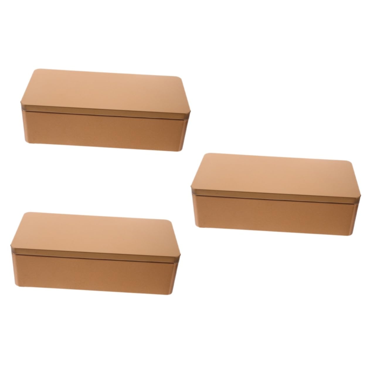 TOPBATHY Caja De 3 Piezas Caja De Te Recipiente De Té De Hojalata Tarro De Dulces Lata De Té Con Tapa Olla De Almacenamiento De Alimentos Almacenamiento De De Hojas Sueltas Tarro De Te