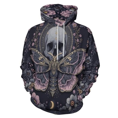 Pull à capuche homme oversize pour affirmer un style gothique unique sans sacrifier le confort