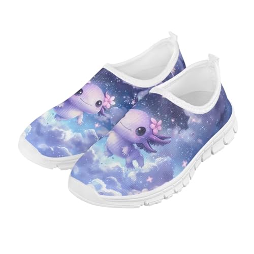 Girls Tennis Shoes Little Kids Slip On Sneakers Trendy Pattern Shoes