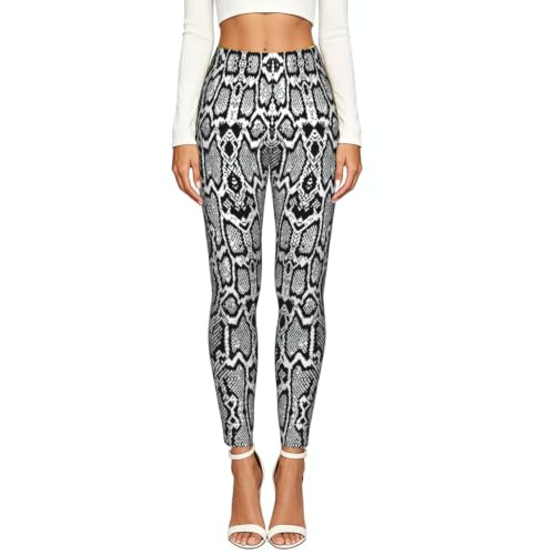 Leggings de compresión moldeadores con estampado de serpiente 2