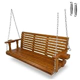 Fortune Candy 5.5 FT 880 lb Wooden Swing