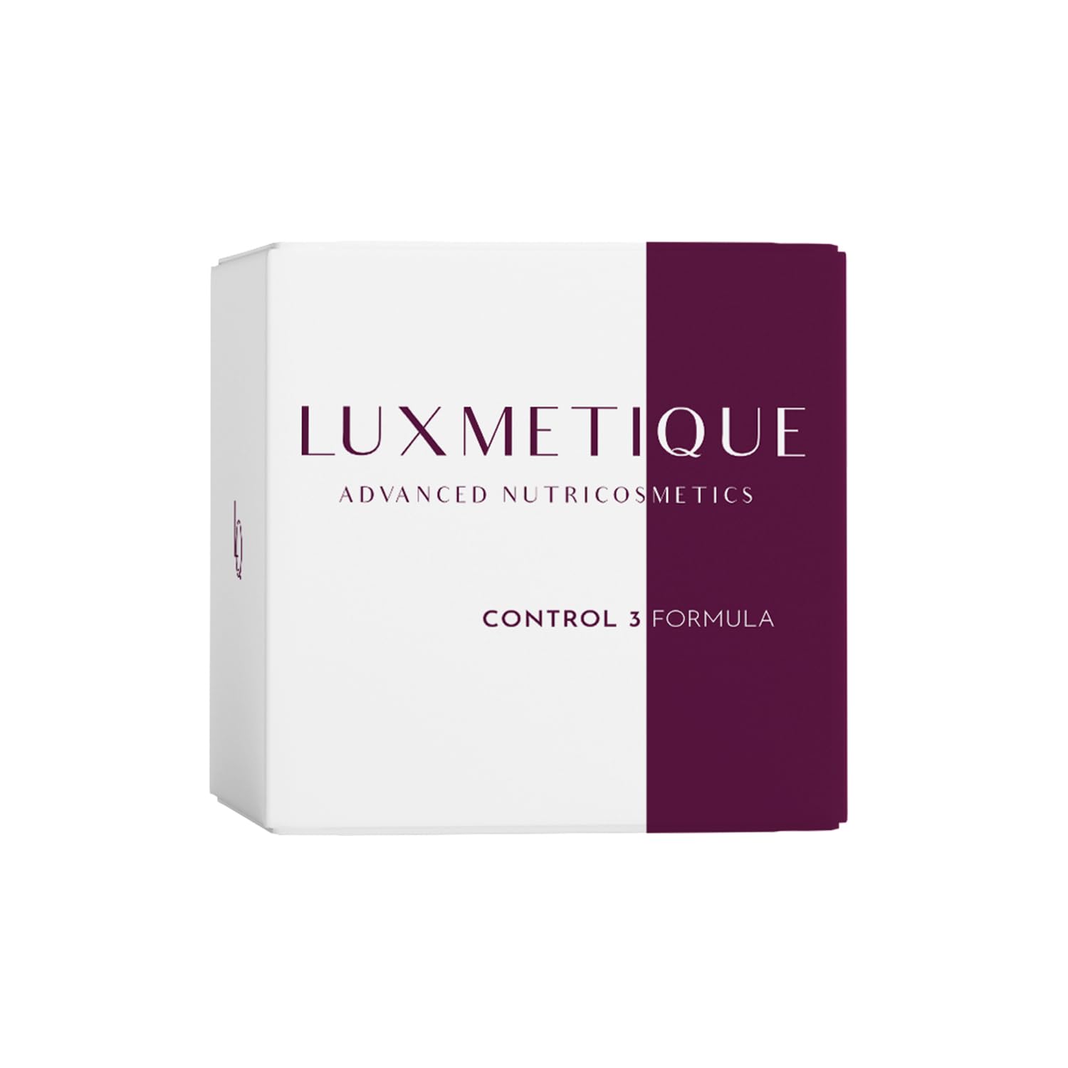 LUXMETIQUE® Control 3 Formula – Quemagrasas Saciedad Morosil – 15+15+15 | Detox + Quemagrasas + Saciedad Con CLR-1, Affron, Morosil y Fibersol-2 - 15 Cápsulas + 15 Viales + 15 Sobres