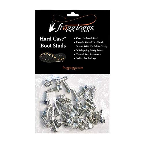 Hard-Case Boot Studs, Steel, 30 per Pack