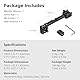 SMALLRIG Verstellbare Kamera-Monitorhalterung mit NATO-Schnellverschluss, Zubehörschuh-Montage und Verdrehschutz für DJI RS 2 / RSC 2 / RS 3 / RS 3 Pro/RS 3 Mini/RS 4 Mini – 5337