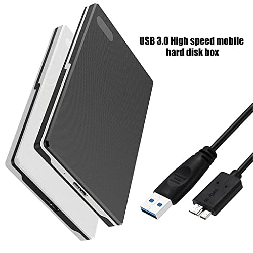 Estuche HDD 2.5" USB 3.0 SATA SSD Caja rígida delgada miniatura 6