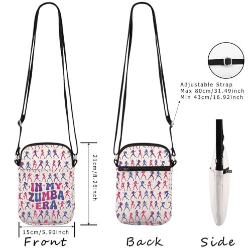 WCGXKO In My Zumba Era Crossbody Bag Zumba Gift Zumba Teacher Appreciation Gift Zumba Lover Gift2