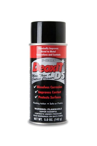CAIG D5S-6 Nettoyant en aérosol de contact DeoxIT 5 oz