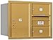 Salsbury Industries 3706D-02GRU 4C Horizontal Mailbox, Gold