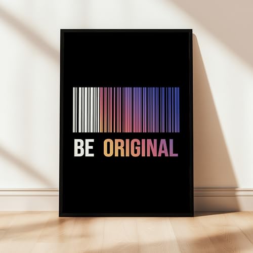 Image of COLOSSAL ART HOUSE Just Try Motivational Wall Frames for Living Room, Dining & Bedroom Wall Decoration - (13x17 Inch, Quote Frame) (BE ORIGINAL)