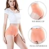 wirarpa-Womens-High-Waisted-Cotton-Underwear-Ladies-Soft-Full-Briefs-Panties-Multipack wirarpa Women's 4 Pack Cotton Underwear High Waisted Briefs Ladies Panties Underpants Green Orange Red Purple X-Small