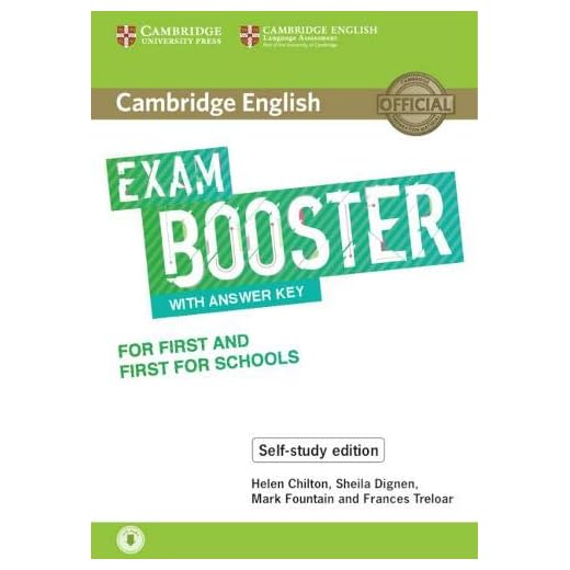 Exam Booster for First and First for Schools. Self-study Edition. Book with Answer Key and Audio.