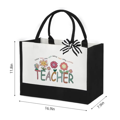 Bolso tote para docentes ZuEiiDop para mujeres miniatura 7