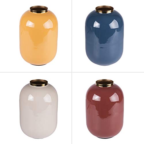 Table Passion - Jarrón de colores (25 cm) (1 modelo aleatorio)