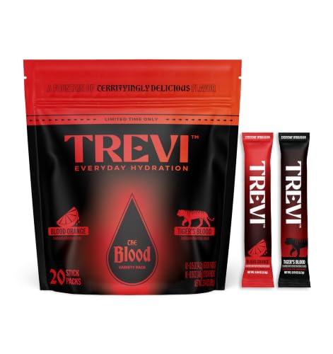 Image of TREVI Electrolytes Powder Packets Sugar Free Hydration 20 Pack