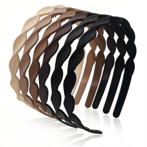 Bandeau plastique torsadé qui ne fait pas mal derrière les oreilles pour adulte