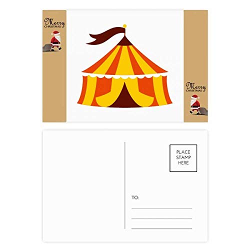 Carte postale Père Noël haute définition | 20 remerciements illustrés Amusement Park