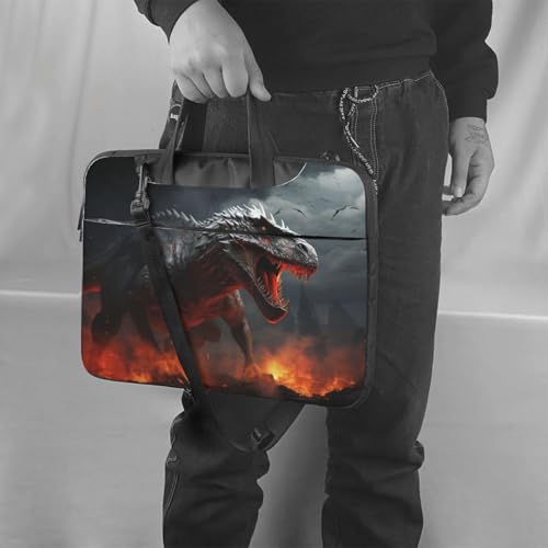 Bolso para portátil Red Magma Flying Dragons para hombres y mujeres miniatura 6