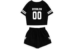 K-pop Stray Kids Merch T-shirt and Shorts